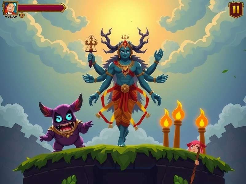 Durga S Valiant Quest gameplay screenshot